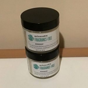 2 Schmidt Natural Fragrance Free Deodorant